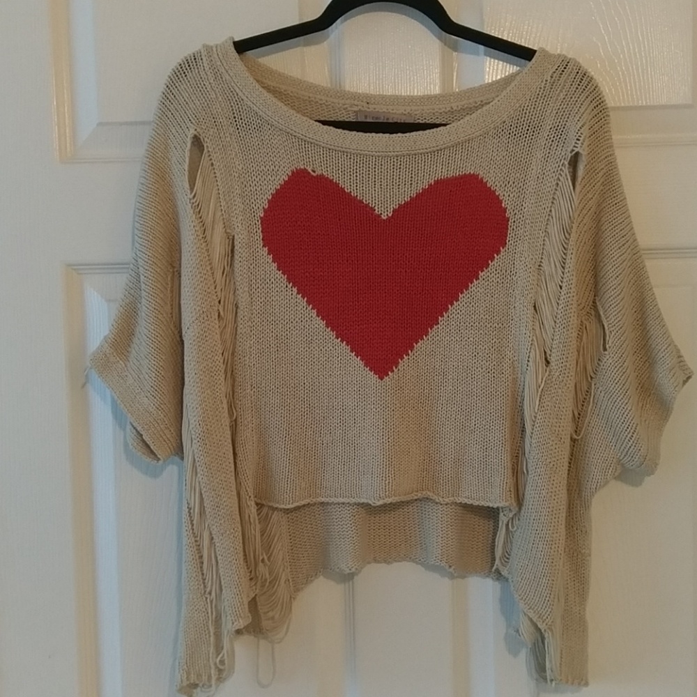 MIRACLE CITY crop top. Size S/M.